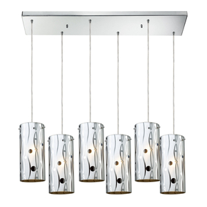 E310776RC Chromia Multi Light Pendant Light - Polished Chrome E310776RC Chromia Multi Light Pendant Light - Polished Chrome