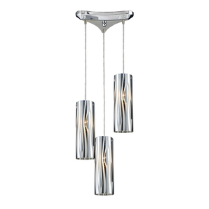 E310783 Chromia Multi Light Pendant Light - Polished Chrome E310783 Chromia Multi Light Pendant Light - Polished Chrome