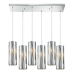 E310786RC Chromia Multi Light Pendant Light - Polished Chrome E310786RC Chromia Multi Light Pendant Light - Polished Chrome
