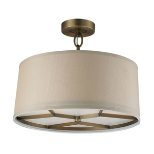 E312623 Baxter Drum Pendant Pendant Light - Brushed Antique Brass E312623 Baxter Drum Pendant Pendant Light - Brushed Antique Brass