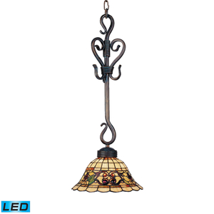E369VALED Tiffany Buckingham Down Light Pendant Light - Vintage Antique E369VALED Tiffany Buckingham Down Light Pendant Light - Vintage Antique