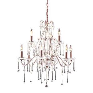 E401363CL Opulence Large Foyer Chandelier Chandelier - Rust / Crystal E401363CL Opulence Large Foyer Chandelier Chandelier - Rust / Crystal