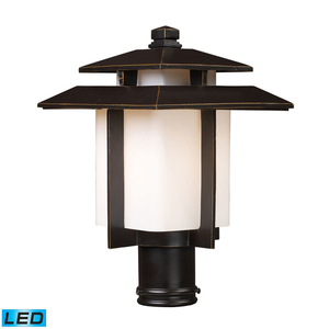 E421731LED Kanso Post Light Post Lights - Hazelnut Bronze E421731LED Kanso Post Light Post Lights - Hazelnut Bronze