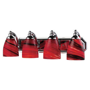 E5704CA Bathbars 4 or More Bulb Bathroom Lighting - Chrome / Autumn E5704CA Bathbars 4 or More Bulb Bathroom Lighting - Chrome / Autumn