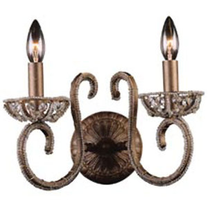 E59612 Elizabethan Multi Bulb Wall Sconce - Queen's Ivory E59612 Elizabethan Multi Bulb Wall Sconce - Queen's Ivory