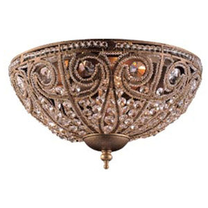 E59623 Elizabethan Flush Mount Ceiling Light - Dark Bronze E59623 Elizabethan Flush Mount Ceiling Light - Dark Bronze