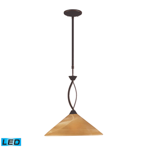 E65501LED Elysburg Down Light Pendant Light - Aged Bronze / Tea E65501LED Elysburg Down Light Pendant Light - Aged Bronze / Tea