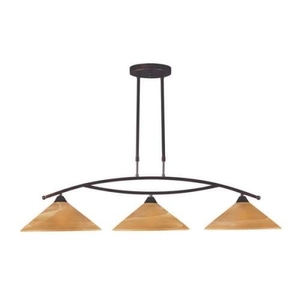 E65523 Elysburg Linear Pendant Pendant Light - Aged Bronze / Tea E65523 Elysburg Linear Pendant Pendant Light - Aged Bronze / Tea
