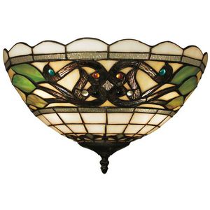 E700972 Tiffany Buckingham Multi Bulb Wall Sconce - Vintage Antique E700972 Tiffany Buckingham Multi Bulb Wall Sconce - Vintage Antique