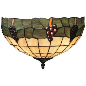 E700992 Grapevine Multi Bulb Wall Sconce - Vintage Antique E700992 Grapevine Multi Bulb Wall Sconce - Vintage Antique
