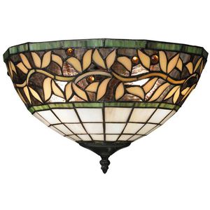 E701002 English Ivy Multi Bulb Wall Sconce - Tiffany Bronze E701002 English Ivy Multi Bulb Wall Sconce - Tiffany Bronze