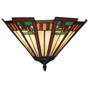 E701152 Oak Bridge Multi Bulb Wall Sconce - Tiffany Bronze E701152 Oak Bridge Multi Bulb Wall Sconce - Tiffany Bronze