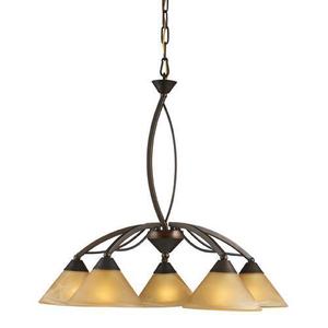 E76465 Elysburg Mid Sized Chandelier Chandelier - Aged Bronze / Tea E76465 Elysburg Mid Sized Chandelier Chandelier - Aged Bronze / Tea