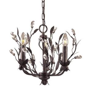 E80583 Circeo Mini Chandelier - Deep Rust E80583 Circeo Mini Chandelier - Deep Rust