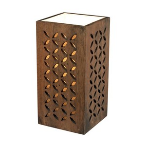 EHGTV155 Home Table Lamp - Dark Stained Wood EHGTV155 Home Table Lamp - Dark Stained Wood