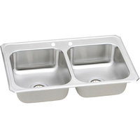 Double Bowl Kitchen Sink 33'' x 22'' x 7'' Double Bowl Kitchen Sink 33'' x 22'' x 7''