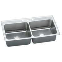 Double Bowl Kitchen Sink 33'' x 22'' x 10-1/8'' Double Bowl Kitchen Sink 33'' x 22'' x 10-1/8''