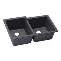 Double Bowl Kitchen Sink 33 x 20-1/2 Double Bowl Kitchen Sink 33 x 20-1/2