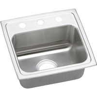 Single Bowl Kitchen Sink 17'' x 16'' x 7-1/4'' Single Bowl Kitchen Sink 17'' x 16'' x 7-1/4''