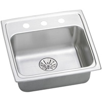 Single Bowl Kitchen Sink 19-1/2 x 19 x 6-1/2 Single Bowl Kitchen Sink 19-1/2 x 19 x 6-1/2