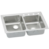 Double Bowl Kitchen Sink 33 x 22 x 6 Double Bowl Kitchen Sink 33 x 22 x 6