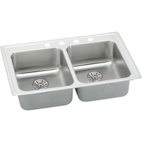Double Bowl Kitchen Sink 29 x 22 x 6-1/2 Double Bowl Kitchen Sink 29 x 22 x 6-1/2