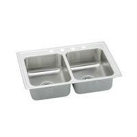 Double Bowl Kitchen Sink 33'' x 19-1/2'' x 6-1/2'' Double Bowl Kitchen Sink 33'' x 19-1/2'' x 6-1/2''