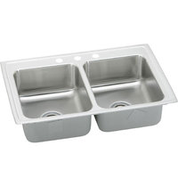 Double Bowl Kitchen Sink 33'' x 21-1/4'' x 6-1/2'' Double Bowl Kitchen Sink 33'' x 21-1/4'' x 6-1/2''