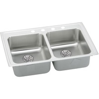 Double Bowl Kitchen Sink 37 x 22 x 6-1/2 Double Bowl Kitchen Sink 37 x 22 x 6-1/2