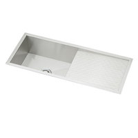 Single Bowl Kitchen Sink 43-1/2'' x 18-1/4'' x 10'' Single Bowl Kitchen Sink 43-1/2'' x 18-1/4'' x 10''
