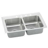 Double Bowl Kitchen Sink 33'' x 21-1/4'' x 6'' Double Bowl Kitchen Sink 33'' x 21-1/4'' x 6''