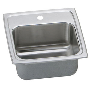 EBLR152 Gourmet Self-Rimming Bar Sink - Stainless Steel EBLR152 Gourmet Self-Rimming Bar Sink - Stainless Steel