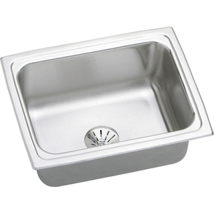 EDLFR251910PD Gourmet Stainless Steel Single Bowl Kitchen Sink - Stainless Steel EDLFR251910PD Gourmet Stainless Steel Single Bowl Kitchen Sink - Stainless Steel