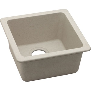 EELG1515BQ0 Gourmet E-Granite Self-Rimming Bar Sink - Bisque EELG1515BQ0 Gourmet E-Granite Self-Rimming Bar Sink - Bisque