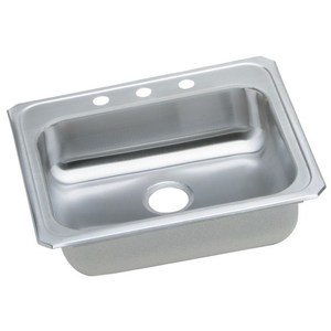 EGECR25213 Celebrity Stainless Steel Single Bowl Kitchen Sink - Stainless Steel EGECR25213 Celebrity Stainless Steel Single Bowl Kitchen Sink - Stainless Steel