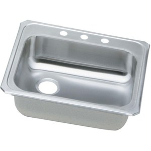 EGECR2521L1 Celebrity Stainless Steel Single Bowl Kitchen Sink - Stainless Steel EGECR2521L1 Celebrity Stainless Steel Single Bowl Kitchen Sink - Stainless Steel