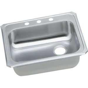 EGECR2521R3 Celebrity Stainless Steel Single Bowl Kitchen Sink - Stainless Steel EGECR2521R3 Celebrity Stainless Steel Single Bowl Kitchen Sink - Stainless Steel