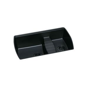 EELQTULB342210BK0 Harmony White/Color Undermount - Double Bowl Kitchen Sink - Black EELQTULB342210BK0 Harmony White/Color Undermount - Double Bowl Kitchen Sink - Black