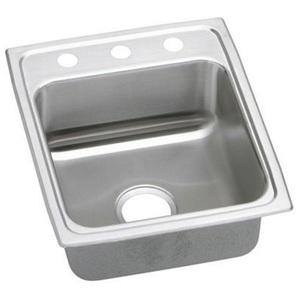 ELR15223 Lustertone Self-Rimming Bar Sink - Stainless Steel ELR15223 Lustertone Self-Rimming Bar Sink - Stainless Steel