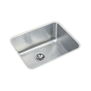 EELU211510 Lustertone Stainless Steel Undermount - Single Bowl Kitchen Sink - Stainless Steel EELU211510 Lustertone Stainless Steel Undermount - Single Bowl Kitchen Sink - Stainless Steel