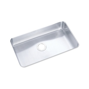 EELU2816 Lustertone Stainless Steel Undermount - Single Bowl Kitchen Sink - Stainless Steel EELU2816 Lustertone Stainless Steel Undermount - Single Bowl Kitchen Sink - Stainless Steel