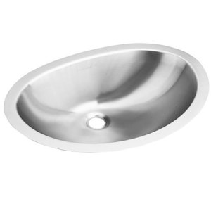 EELUH1812 Asana Undermount Style Bathroom Sink - Stainless Steel EELUH1812 Asana Undermount Style Bathroom Sink - Stainless Steel