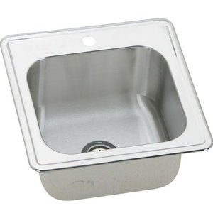 EESE2020101 Elite Stainless Steel Single Bowl Kitchen Sink - Stainless Steel EESE2020101 Elite Stainless Steel Single Bowl Kitchen Sink - Stainless Steel