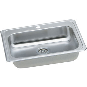 EGECR25211 Celebrity Stainless Steel Single Bowl Kitchen Sink - Stainless Steel EGECR25211 Celebrity Stainless Steel Single Bowl Kitchen Sink - Stainless Steel