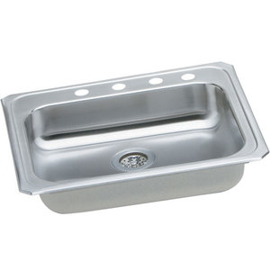 EGECR25214 Celebrity Stainless Steel Single Bowl Kitchen Sink - Stainless Steel EGECR25214 Celebrity Stainless Steel Single Bowl Kitchen Sink - Stainless Steel