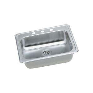 EGECR2521MR2 Gourmet Stainless Steel Single Bowl Kitchen Sink - Stainless Steel EGECR2521MR2 Gourmet Stainless Steel Single Bowl Kitchen Sink - Stainless Steel