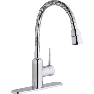 ELK2500CR Purist Single Handle Kitchen Faucet - Chrome ELK2500CR Purist Single Handle Kitchen Faucet - Chrome