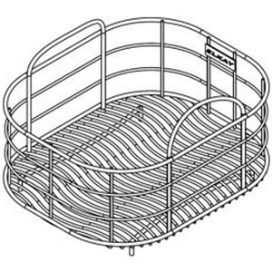ELKWRB1113SS Lustertone Rinse Basket/Basin Rack Kitchen Accessory - Stainless Steel ELKWRB1113SS Lustertone Rinse Basket/Basin Rack Kitchen Accessory - Stainless Steel