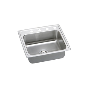ELR25212 Lustertone Stainless Steel Single Bowl Kitchen Sink - Stainless Steel ELR25212 Lustertone Stainless Steel Single Bowl Kitchen Sink - Stainless Steel