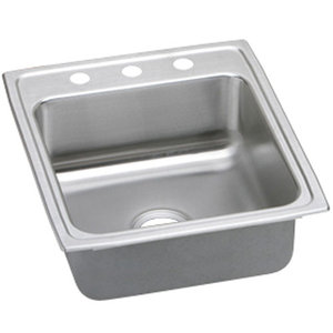 ELRAD2022653 Lustertone Stainless Steel Single Bowl Kitchen Sink - Stainless Steel ELRAD2022653 Lustertone Stainless Steel Single Bowl Kitchen Sink - Stainless Steel